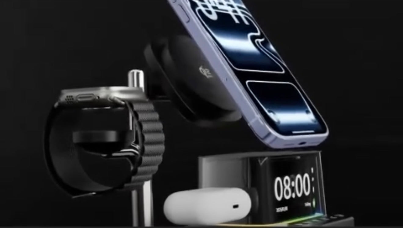 QI2 WIRELESS MULTI CHARGER 25 WATT WITH BUILT IN SPEAKER