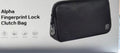 WIWU ALPHA  Genuine Leather Fingerprint Lock Pouch